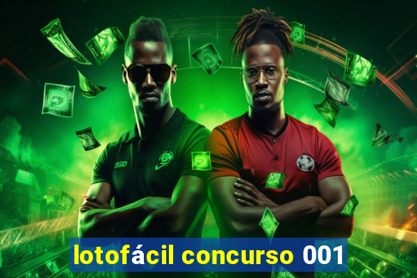 lotofácil concurso 001